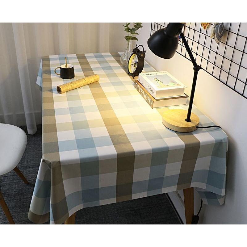 付与 テーブルクロス 正方形 テーブルマット 防水 チェック柄 可愛い おしゃれ ナチュラル モダン 90 135 1 ダイニング キッチン 勉1 670円 Aynaelda Com