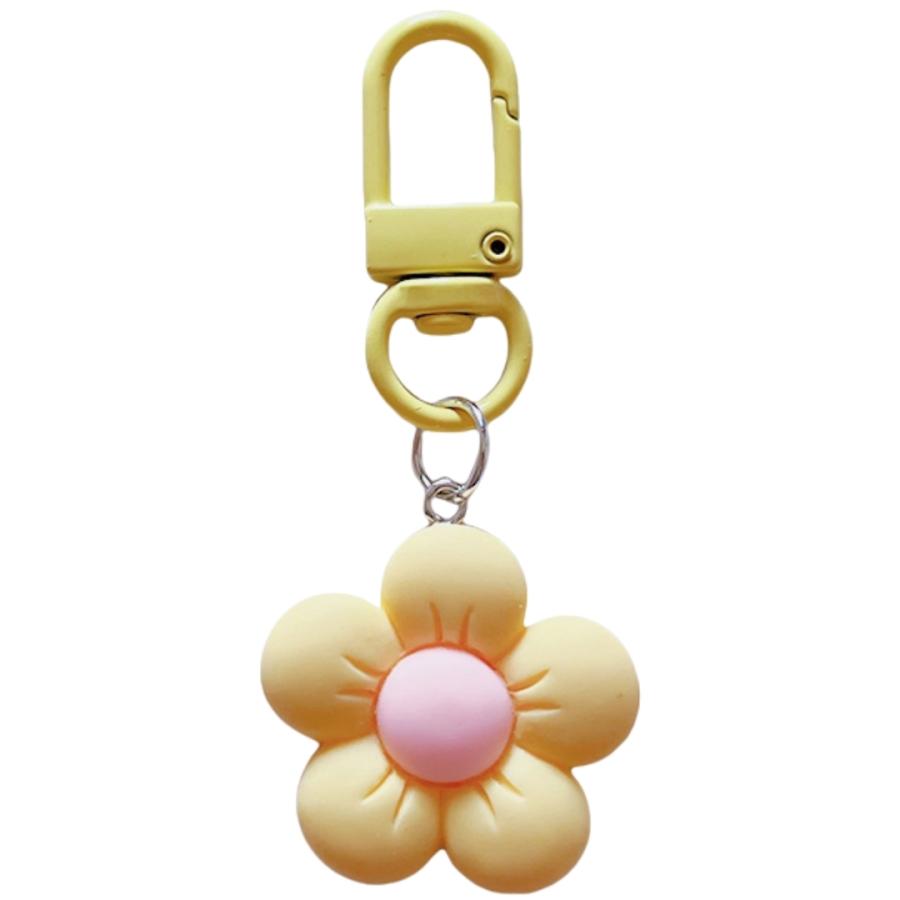 ファスナーチャーム ジッパー チャーム ファスナー 花 フラワー 目印