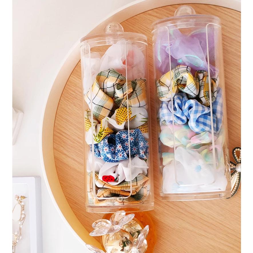シュシュ収納ケース 単品 1個 ヘアアクセサリー収納 シュシュホルダー