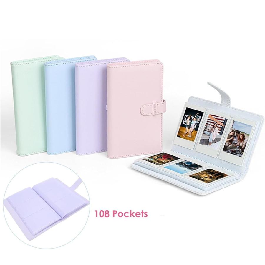 plusnao フォトアルバム フォトホルダー チェキ帳 ポケット式