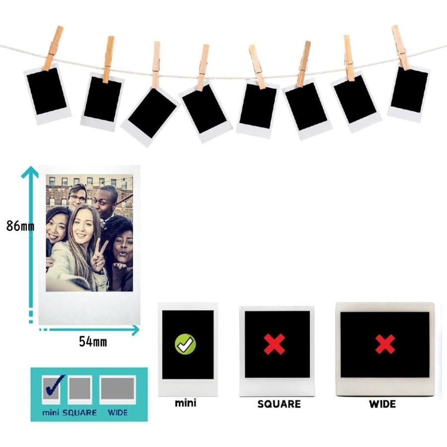 plusnao（プラスナオ） フォトアルバム フォトホルダー チェキ帳