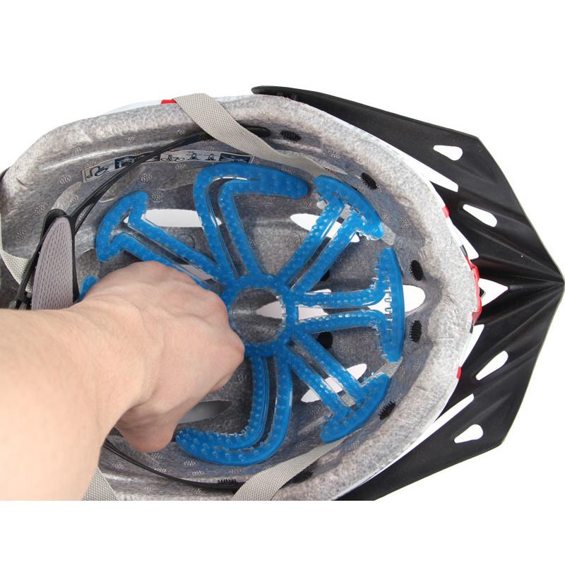 最新入荷 ヘルメット用 ライナー インナー 髪型 崩れない 自転車 バイク ヘルメット インナーパッド シリコン 通気性 蒸れ防止 ベンチレーション  汎用 簡単装着