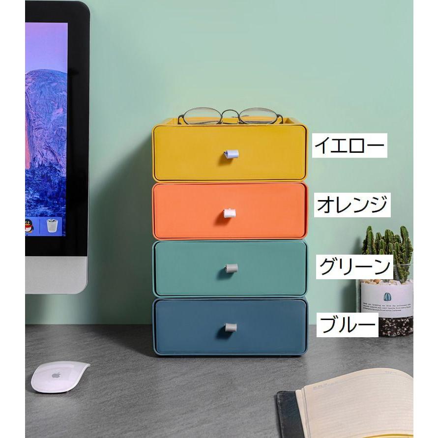 plusnao（プラスナオ） 収納ボックス 引き出し 単品 卓上収納 小物入れ