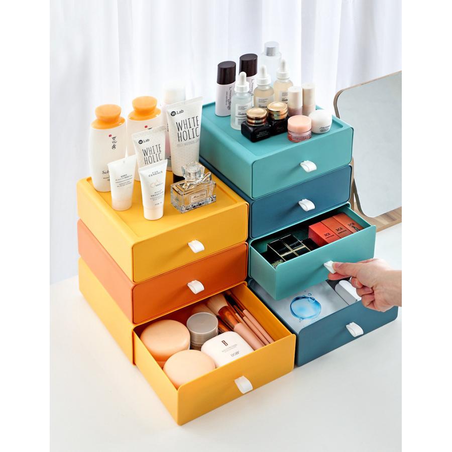 plusnao（プラスナオ） 収納ボックス 引き出し 単品 卓上収納 小物入れ