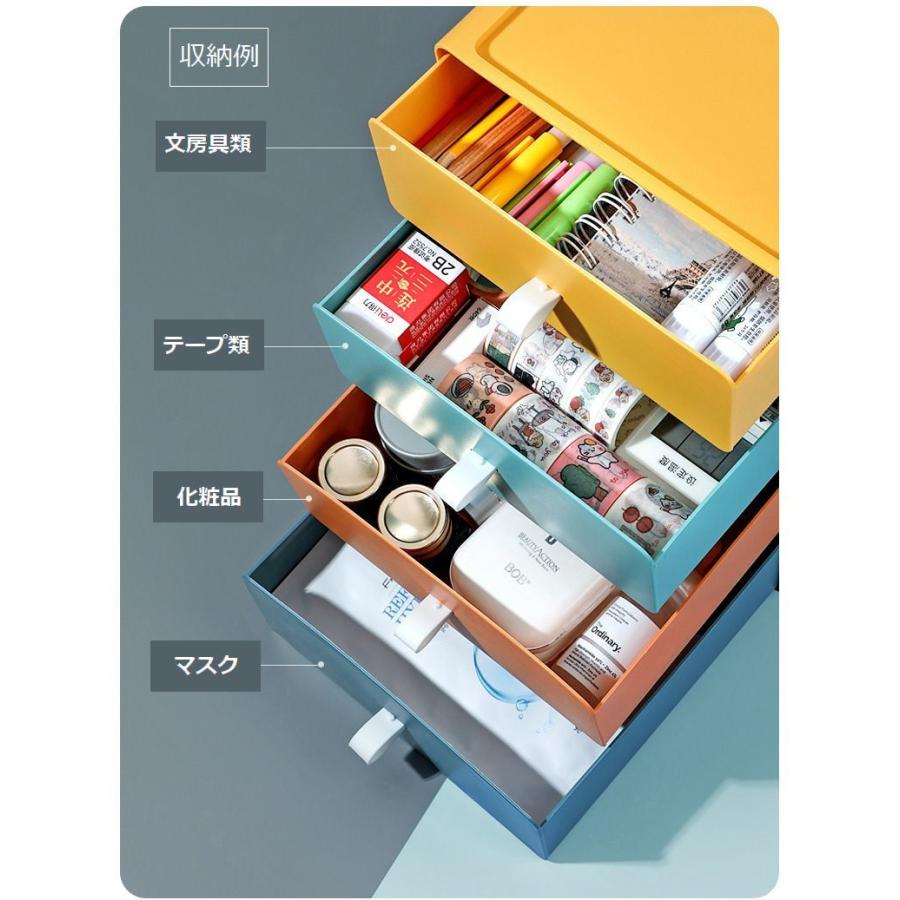 plusnao（プラスナオ） 収納ボックス 引き出し 単品 卓上収納 小物入れ