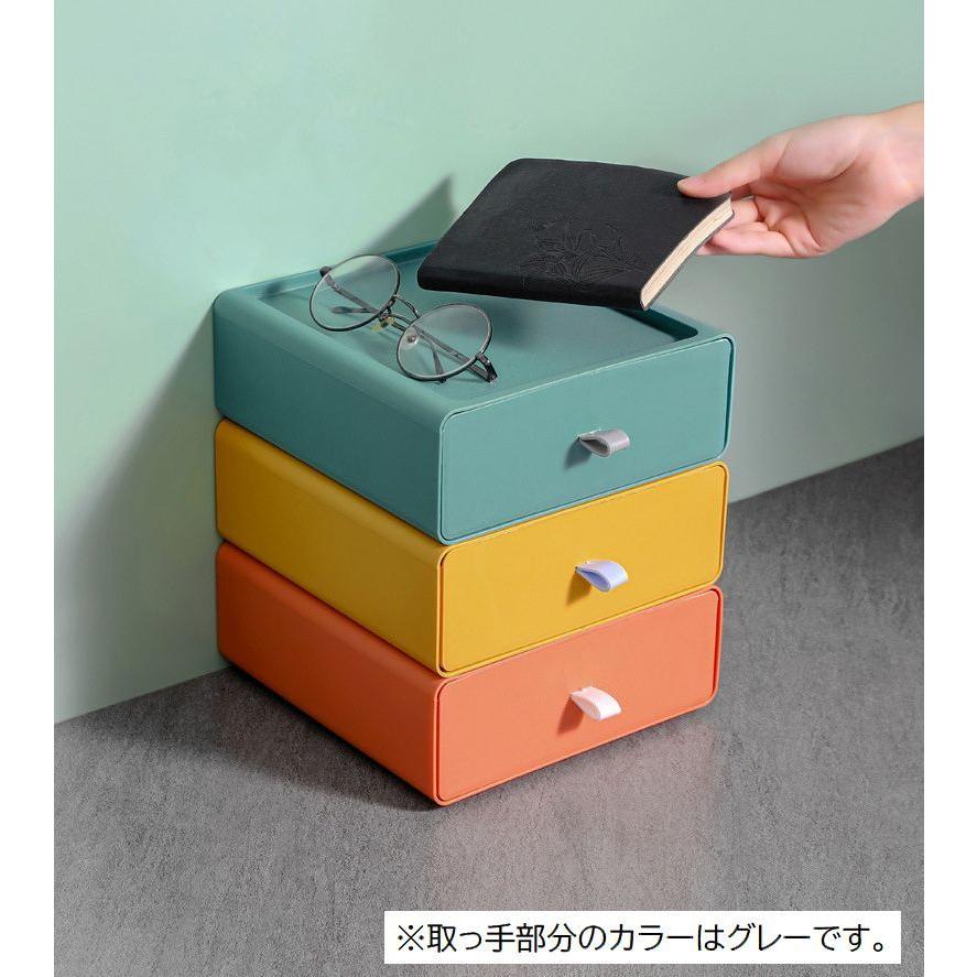 plusnao（プラスナオ） 収納ボックス 引き出し 単品 卓上収納 小物入れ