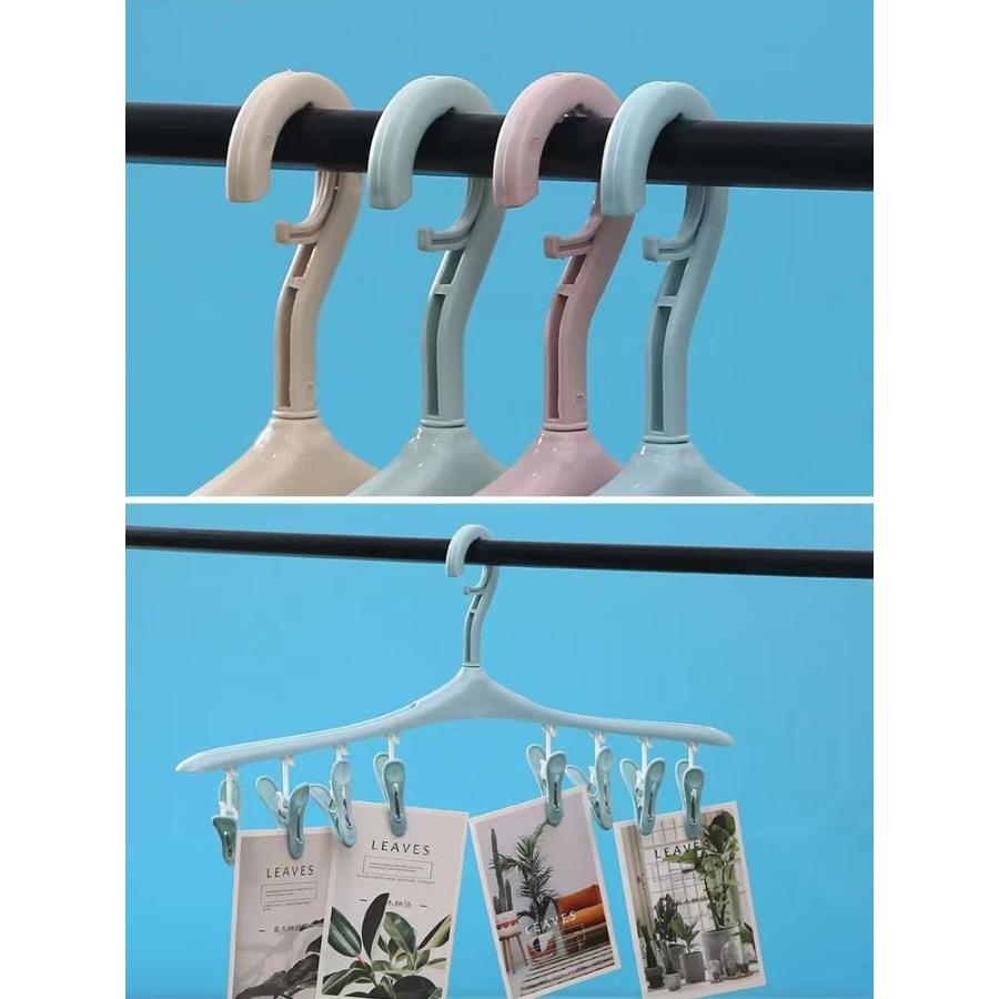 plusnao（プラスナオ） ピンチハンガー 洗濯ハンガー 同色2本セット 8