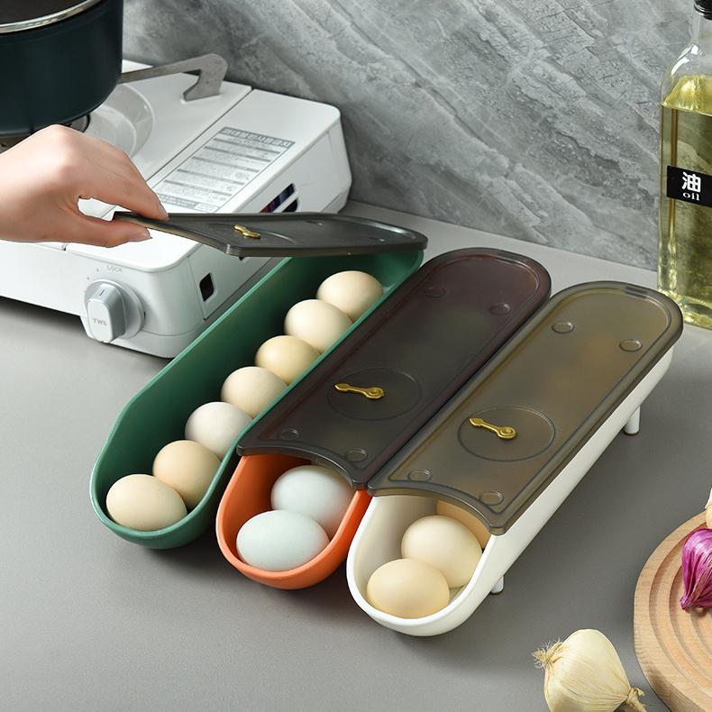 HOPE Egg Box アルミ製 エッグボックス 日本製 エッグケース 卵収納ケース 蓋付き 卵ケース 1段 卵用容器 エッグホルダー 保存容器