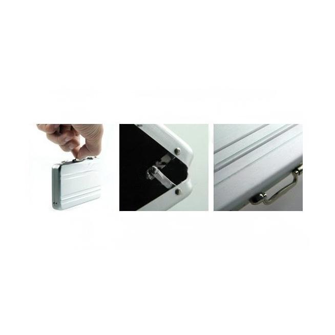 plusnao 名刺入れ カードケース アタッシュケース型 カード入れ