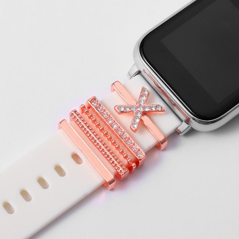 Appleさま専用　110、チャーム スマートウォッチアクセサリー 5個セット applewatch用バンド