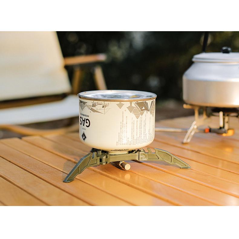 plusnao ガス缶用スタビライザー ガス缶スタンド 折りたたみ OD缶 CB缶