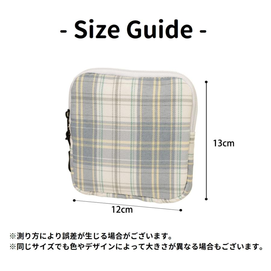 plusnao（プラスナオ） ナプキン用ポーチ サニタリーポーチ 化粧ポーチ