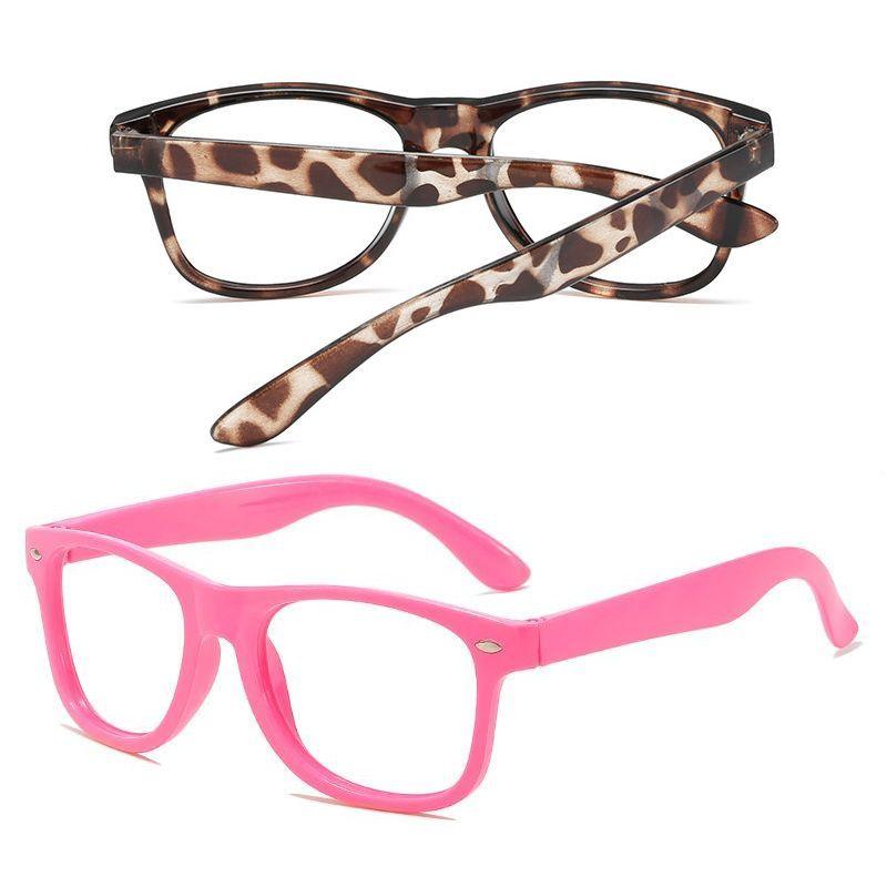 plusnao（プラスナオ） 伊達メガネ 伊達めがね フレームのみ キッズ