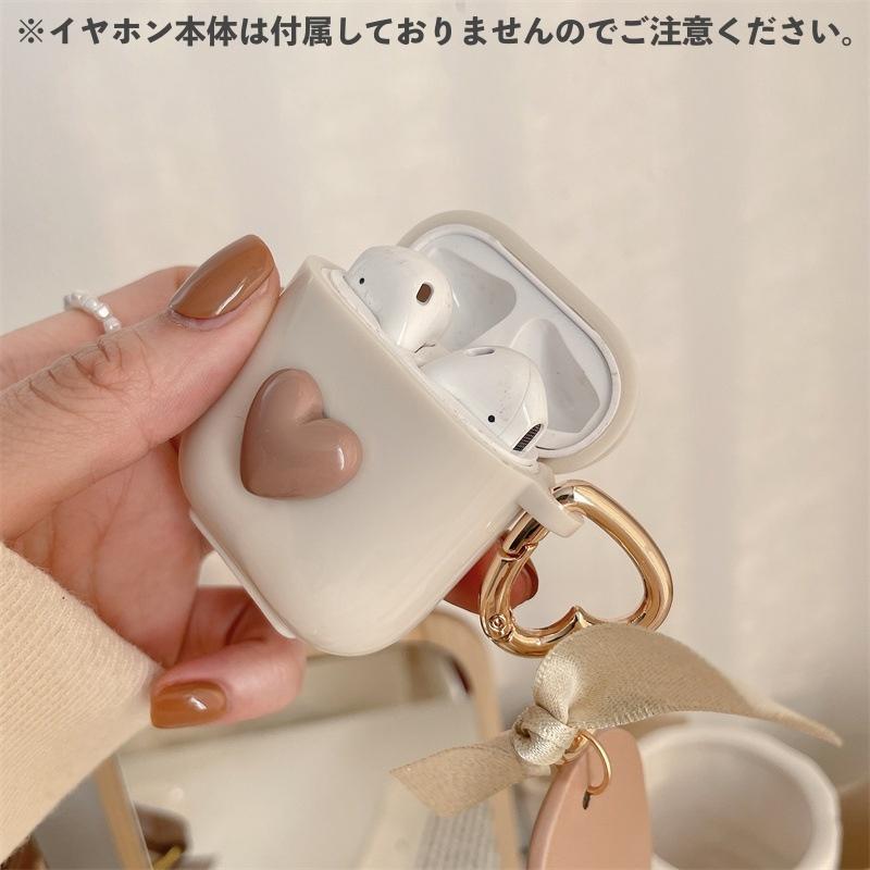 イヤホンケースカバー ストラップ付き AirPods用 Pro 第1世代 第2世代