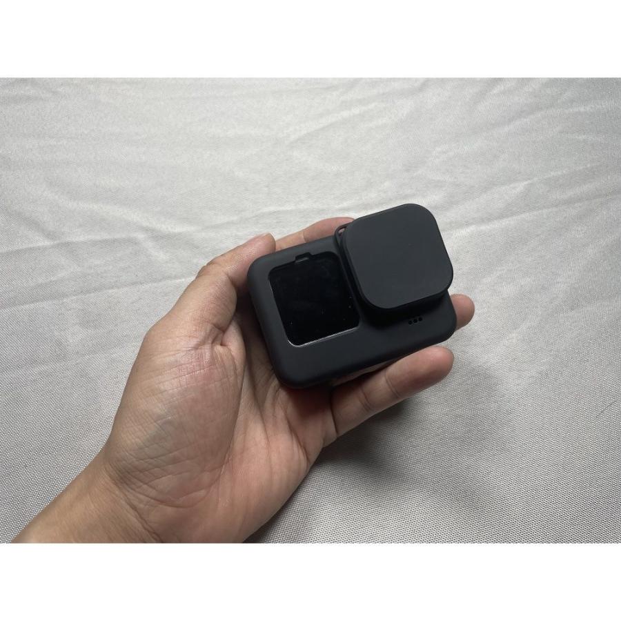 GoPro用シリコンカバー レンズカバー ゴープロ gopro 12 11 10 9 落下 