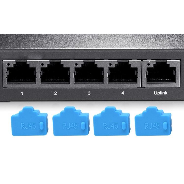コネクタカバー 5個セット LANケーブルポート保護キャップ LAN