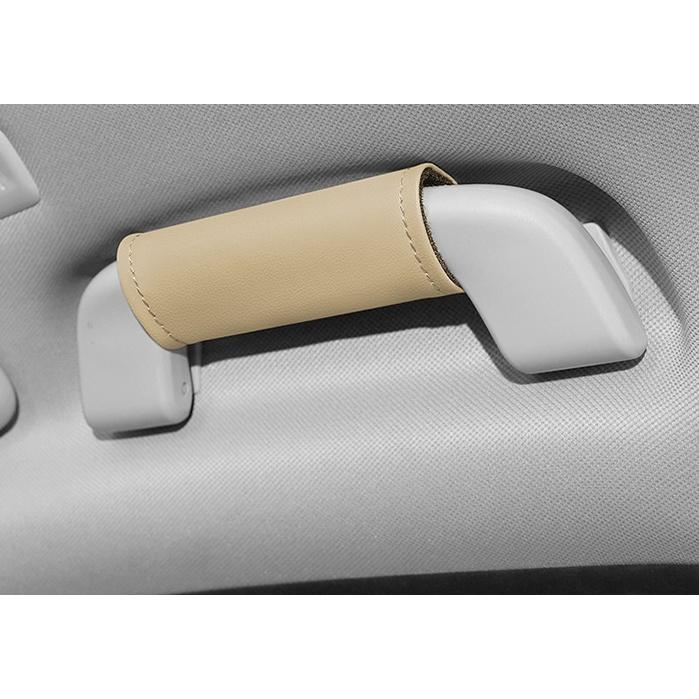 アシストグリップ用カバー 2個セット 持ち手カバー カー用品 助手席 後部座席 内装 車用 カスタム ドレスアップ シンプル おしゃれ 汚れ防止 傷防 | ブランド登録なし | 11