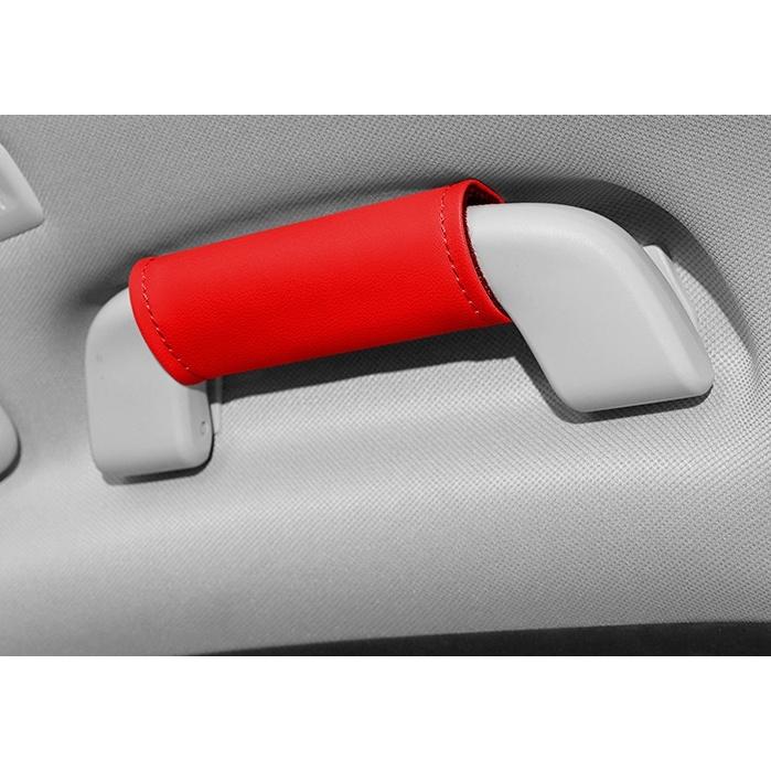 アシストグリップ用カバー 2個セット 持ち手カバー カー用品 助手席 後部座席 内装 車用 カスタム ドレスアップ シンプル おしゃれ 汚れ防止 傷防 | ブランド登録なし | 03