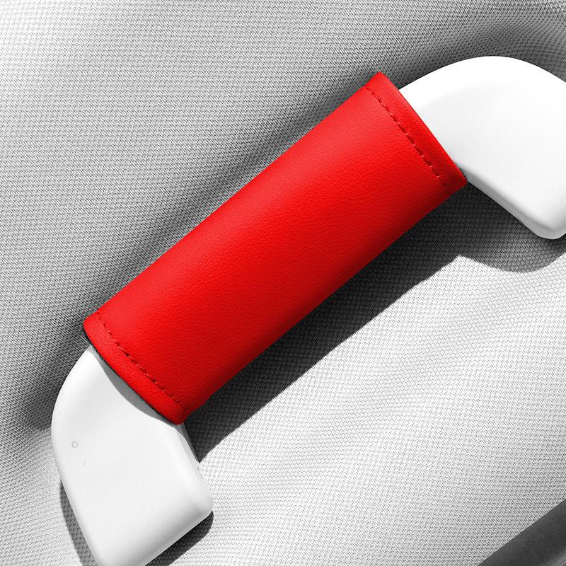 アシストグリップ用カバー 2個セット 持ち手カバー カー用品 助手席 後部座席 内装 車用 カスタム ドレスアップ シンプル おしゃれ 汚れ防止 傷防 | ブランド登録なし | 04