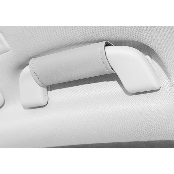 アシストグリップ用カバー 2個セット 持ち手カバー カー用品 助手席 後部座席 内装 車用 カスタム ドレスアップ シンプル おしゃれ 汚れ防止 傷防 | ブランド登録なし | 09