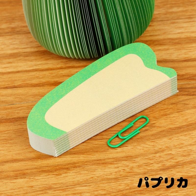 plusnao（プラスナオ） メモ帳 3D立体メモ 150枚 150ページ フルーツ型