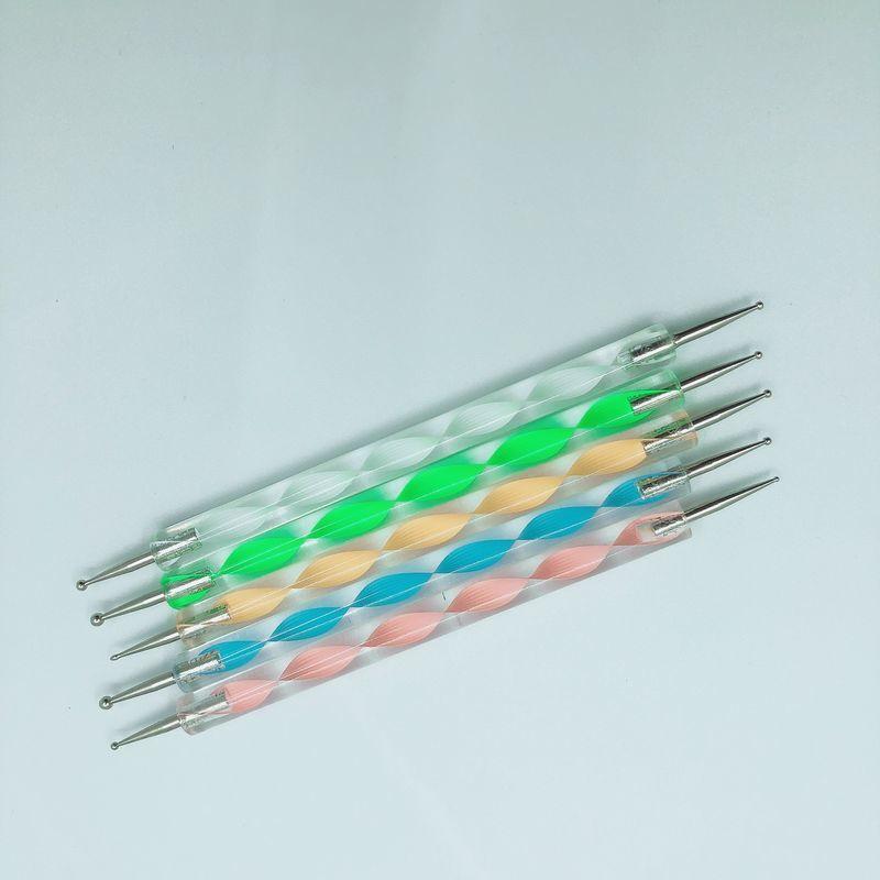 ネイルパーツ ネイルアートペン セット まとめ売り ドットペン 5本セット ネイルアートペン ネイルアート用品 かわいい