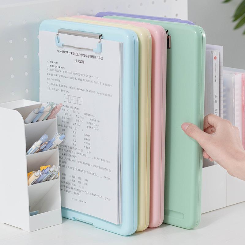plusnao バインダー 書類ケース クリップボードフォルダ