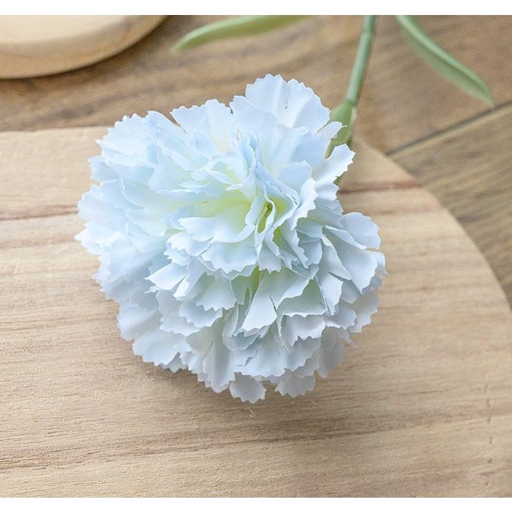造花 フェイクフラワー カーネーション 花 フラワー 1本 単品 花飾り