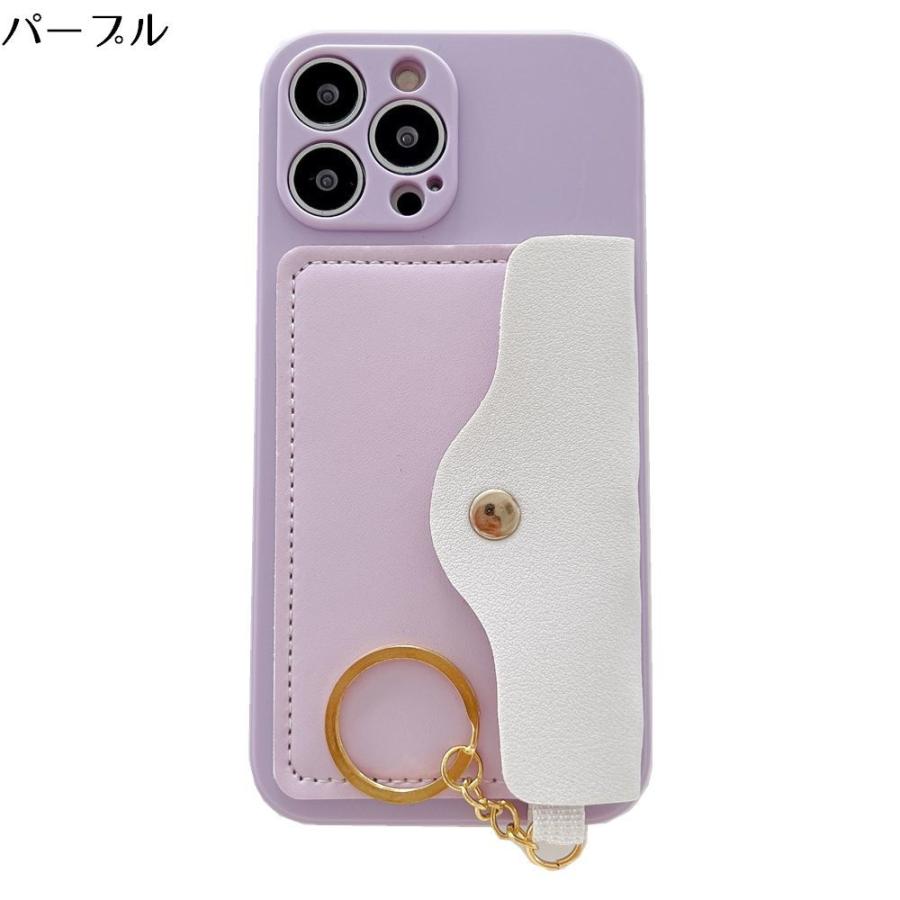 iPhoneケース カバー スマホケース カード収納 カード入れ付き
