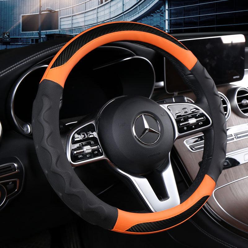 ハンドルカバー ステアリングカバー 直径38cm カー用品 車用品