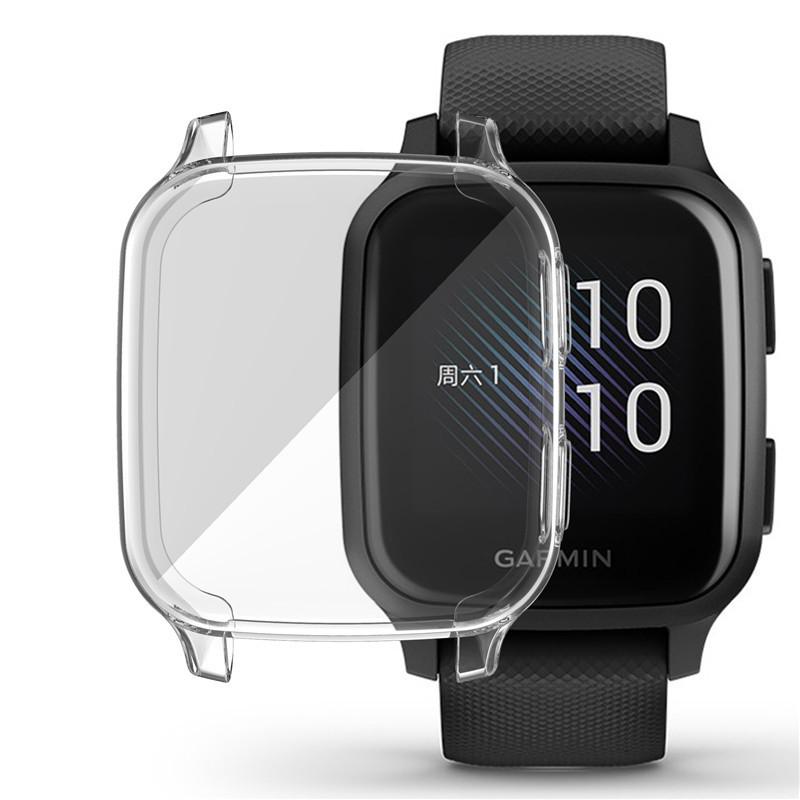 ガーミン Garmin Venu Sq 保護ケース スクリーンカバー メッキ TPU