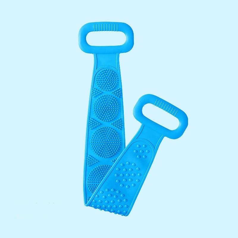 plusnao ボディブラシ シリコン シャワーブラシ 背中洗い 垢擦り 体