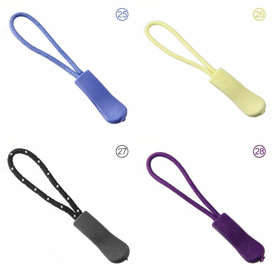 ジッパータブ 10個セット ジッパープル 交換用プルコード 手芸 DIY 和洋裁用具 ハンドクラフト ジッパー ファスナー 交換 取り換え つけ替え|plusnao|05