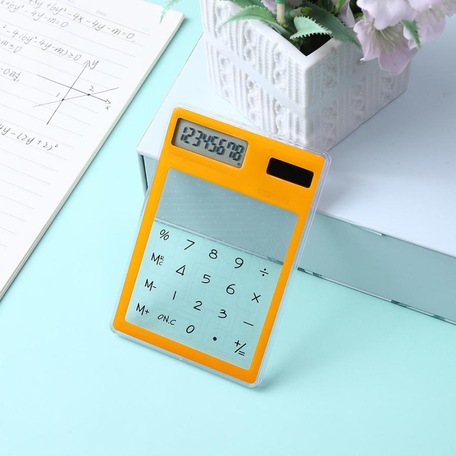 新品/珍品 BOEING社純正 透明計算機 plusnao（プラスナオ） 電卓 ミニ 計算機 クリア 透明 ソーラー電池