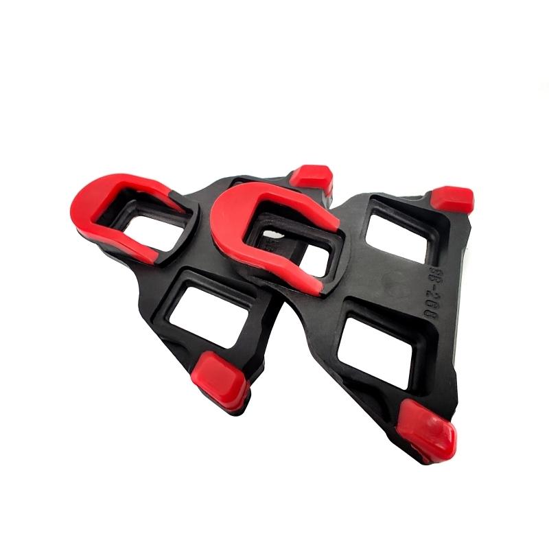 racework spd-sl ビンディングペダル　左右ペア(クリート付き) クリート 左右ペア 2個セット 自転車用パーツ 固定タイプ 固定金具付き