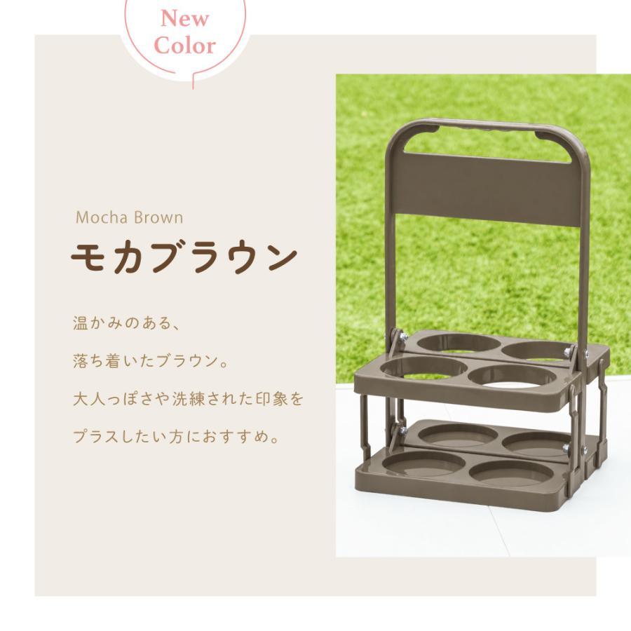 ボトルキャリアー 4本用 ドリンクホルダー ペットボトルホルダー