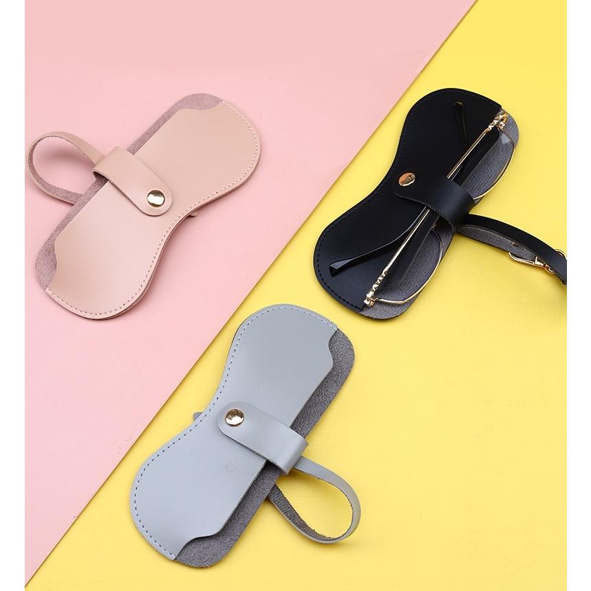 plusnao（プラスナオ） メガネケース 眼鏡ケース 薄型 ホルダー