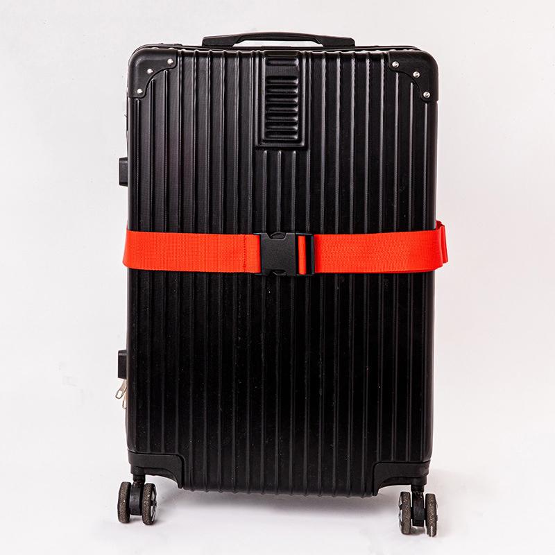 RIMOWA 赤 ラゲージベルト スーツケース ナイロン ストラップ 収納袋付き スーツケースベルト キャリーケース用ベルト サブバッグ固定