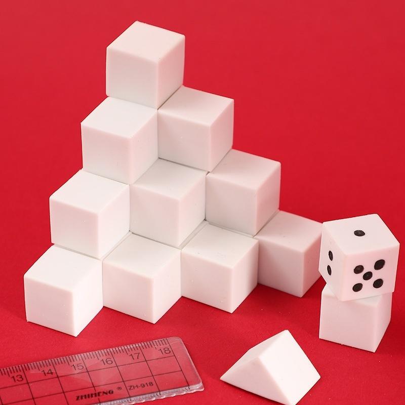 plusnao（プラスナオ） 消しゴム 5個セット ブロック 正方形 ブロック