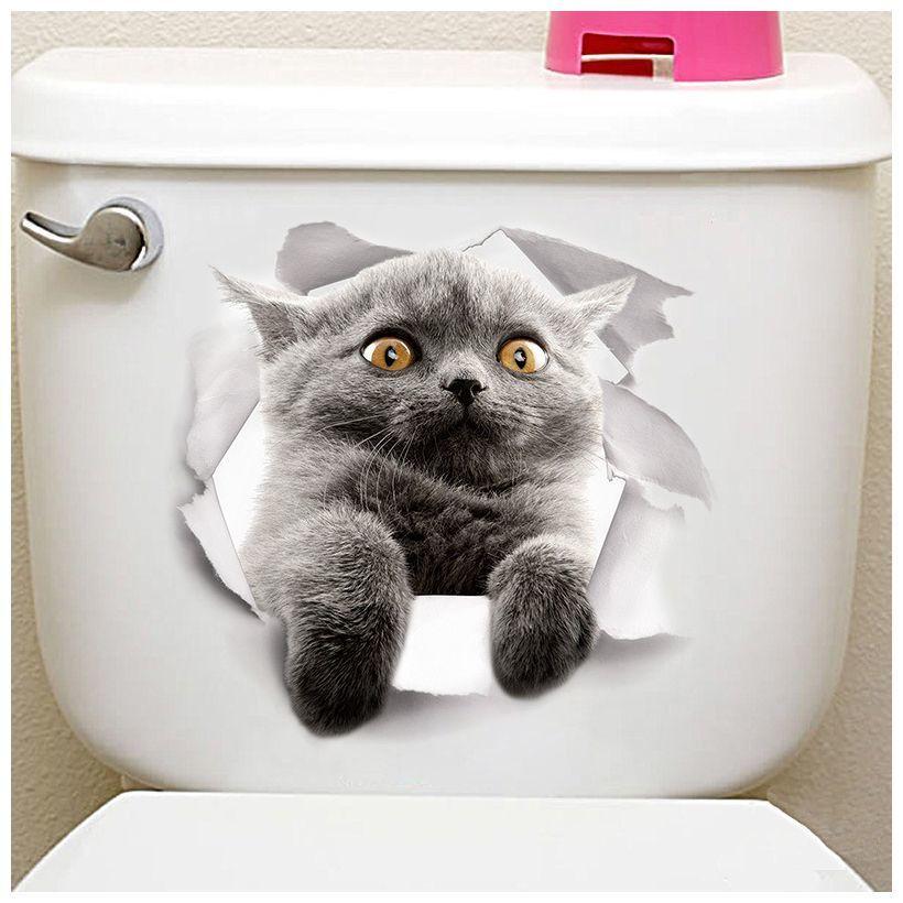 最大84 オフ ウォールステッカー 壁紙シール 面白い 子供部屋 猫 キャット 可愛い 3d 模様替え イベント インテリア オシャレ 室内装飾 Heartlandgolfpark Com