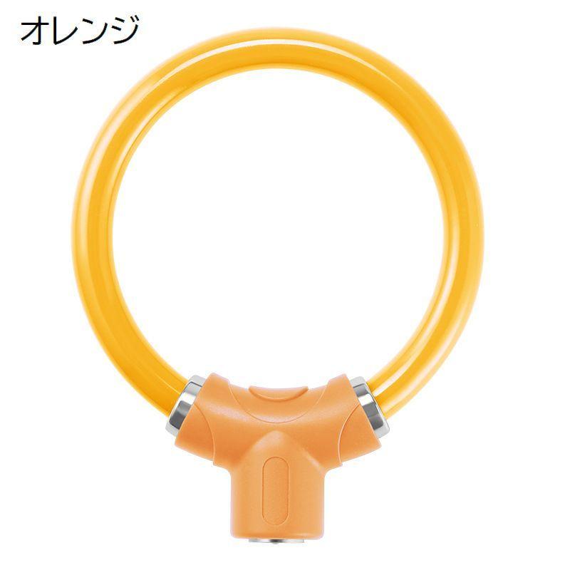 ワイヤーロック 鍵式 キータイプ 自転車用品 ケーブルロック カギ 盗難