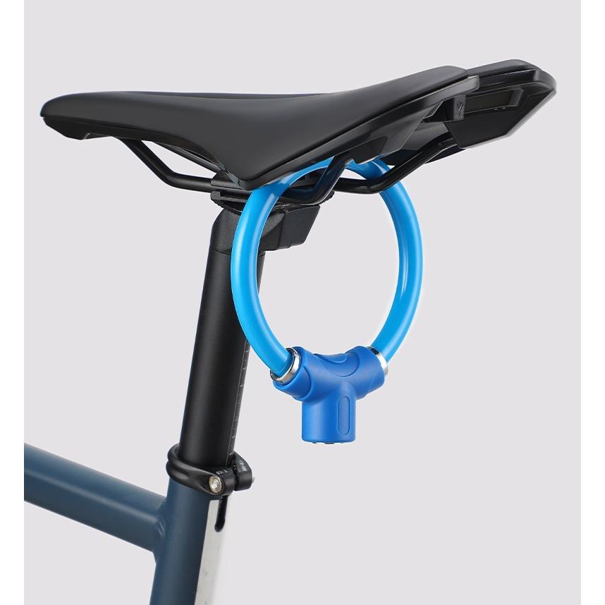 ワイヤーロック 鍵式 キータイプ 自転車用品 ケーブルロック カギ 盗難