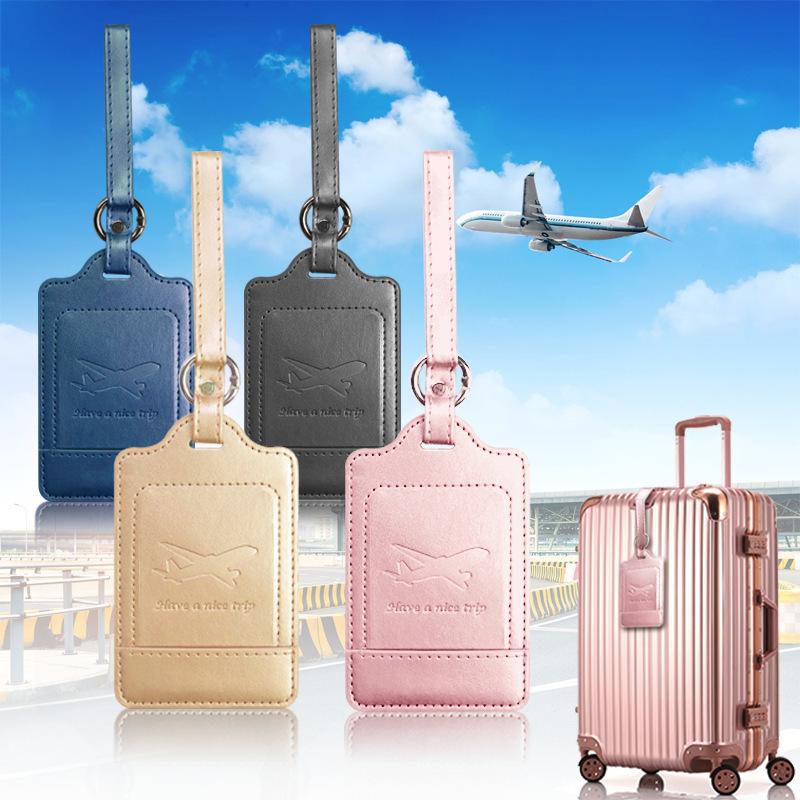 plusnao ネームタグ ラゲージタグ ラゲッジタグ レザー調 旅行