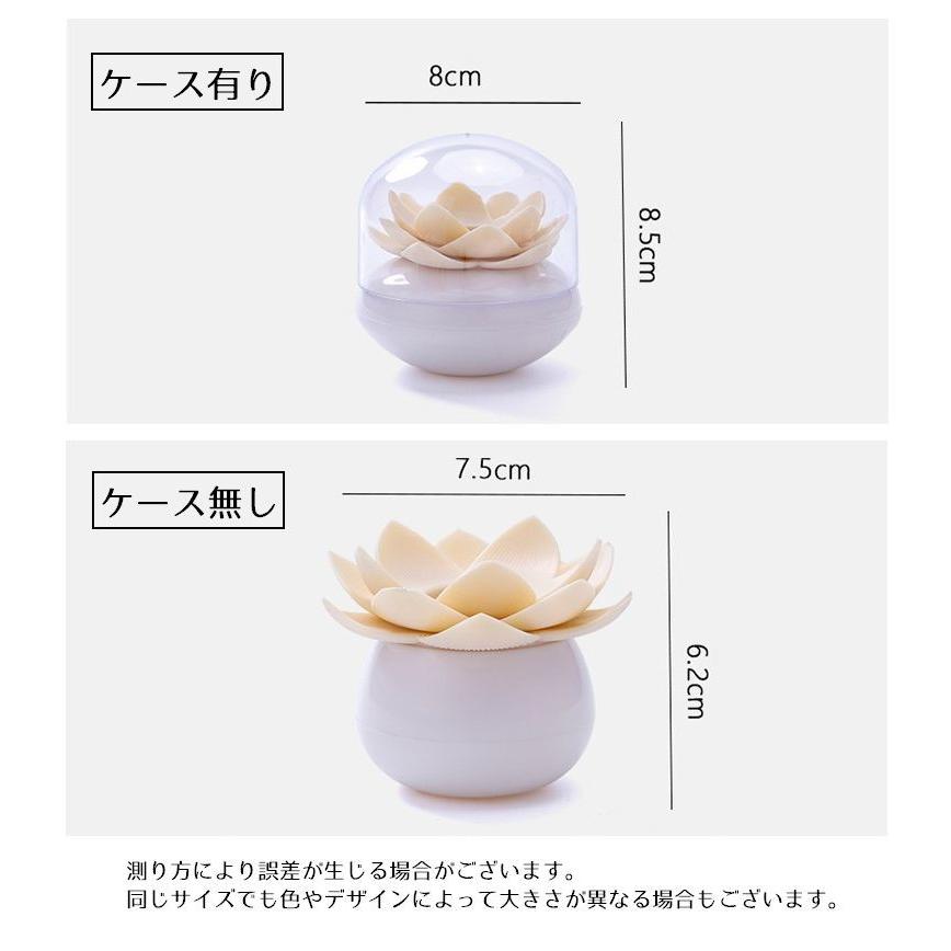 フラワーデコレーション　プリンセスデコ　綿棒ケース　小物入れ　収納 楽天市場】2点以上送無 花房 ガラス 収納缶 綿棒ケース コットン