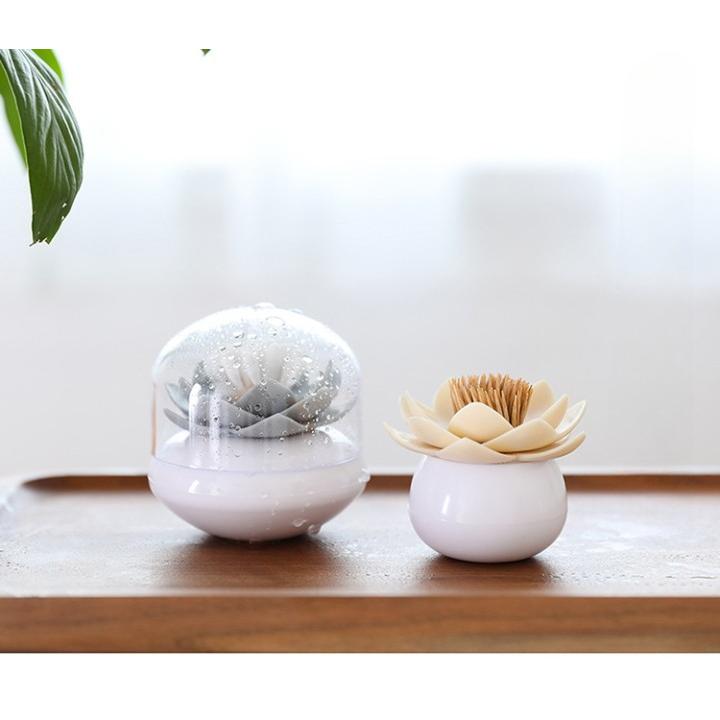 綿棒ケース 綿棒入れ 小物入れ ケース付き 蓋付き フタ付き