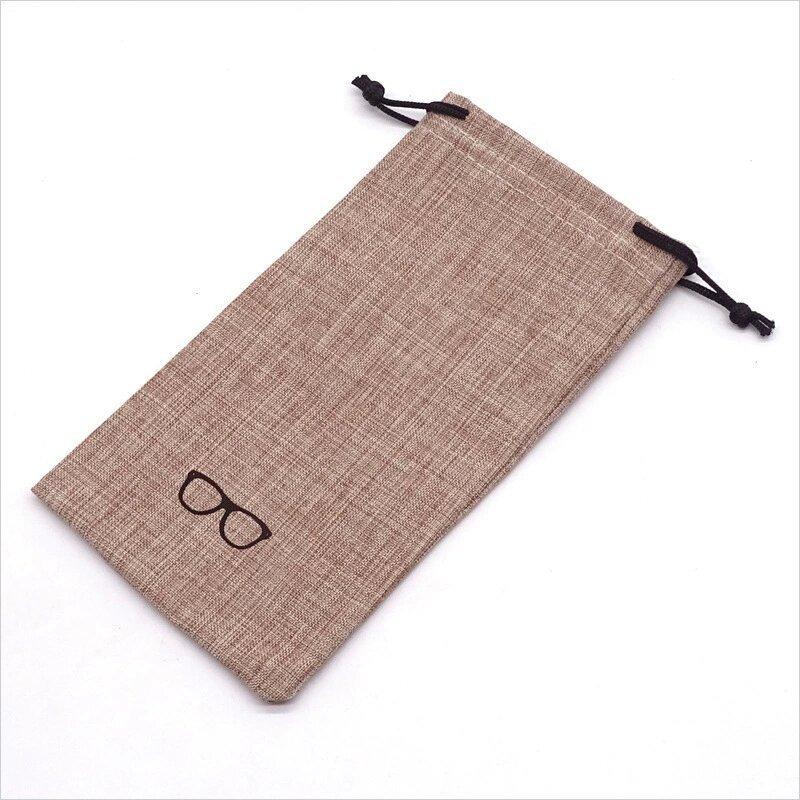 plusnao（プラスナオ） メガネケース 眼鏡ポーチ 巾着袋 サングラス