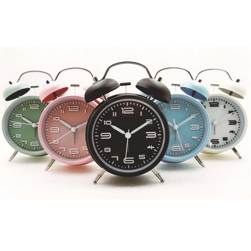 plusnao 目覚まし時計 置き時計 生活雑貨 大音量 電池式 単三電池 ベル