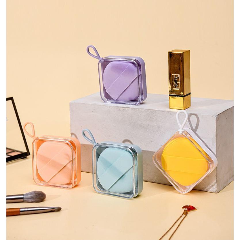 メイクパフケース パフ収納ケース ケースのみ スポンジケース パフ