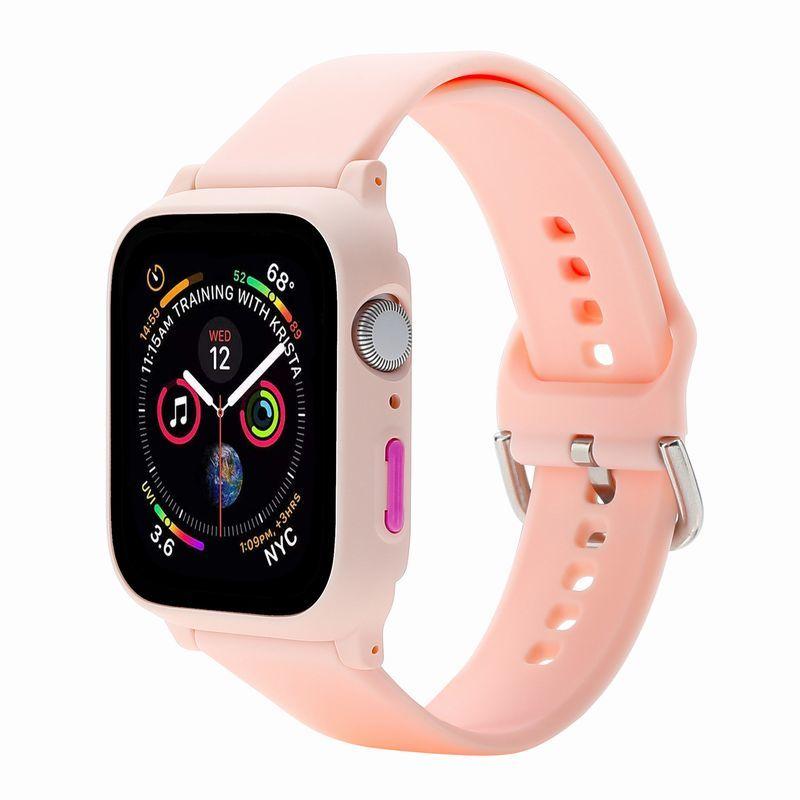AppleWatch用 交換ベルト 交換バンド ケース一体型 腕時計用ベルト