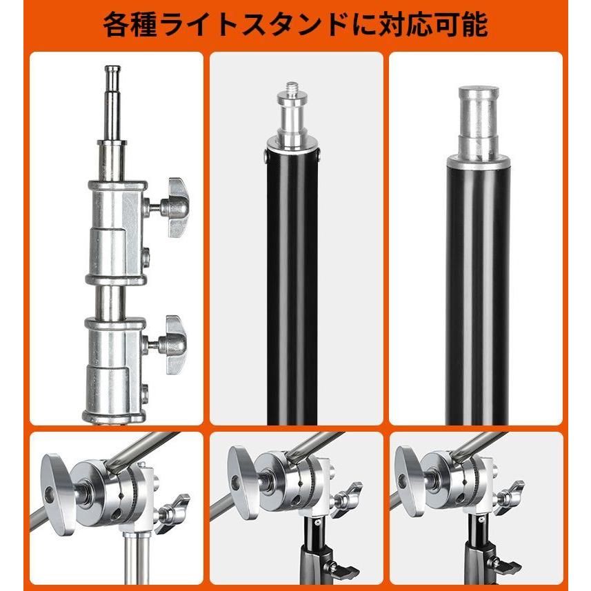 グリップヘッド マウントアダプター スイベルヘッドホルダー 多機能